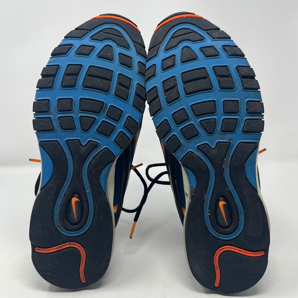 Nike Air Max Deluxe Midnight Navy Laser Orange AJ7831-002 Mens Size 9 - Picture 9 of 10